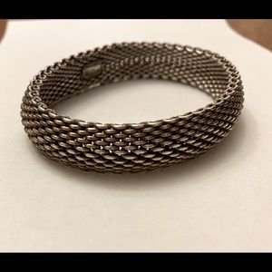 Tiffany & Co 925 Somerset Mesh bracelet